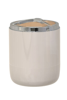 Lima XL Krom Dekorlu Banyo Seti - Bej - 6