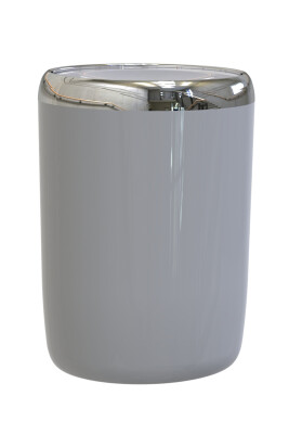 Lima XL Krom Dekorlu Banyo Seti / Gri - Primanova (1)