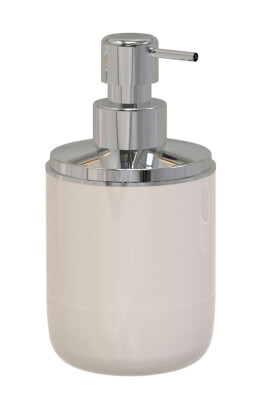 Lima Xl Sıvı Sabunluk Krom Dekorlu -Bej - Primanova