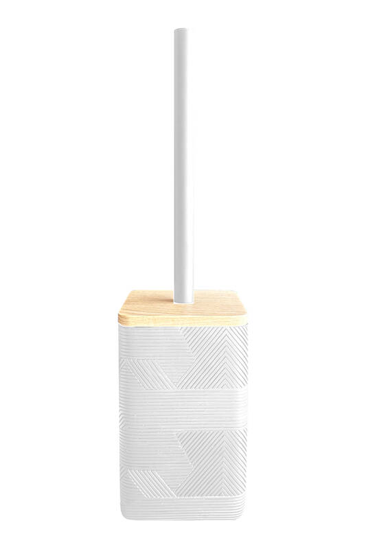 Madera Tuvalet Fırçası, Beyaz - 1