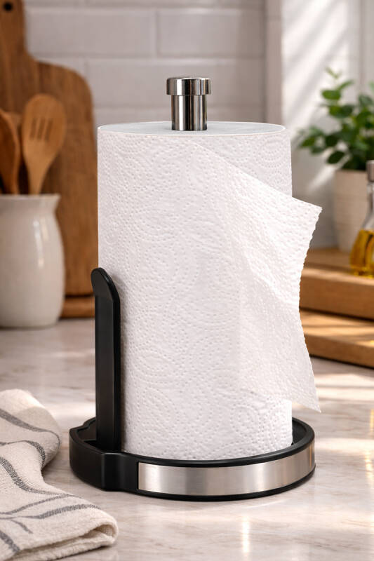 Mega Kağıt Havluluk - Siyah - 5