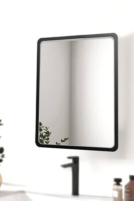 Moliette Yapışkanlı 5'li Banyo Aksesuar Seti - Antrasit - 4