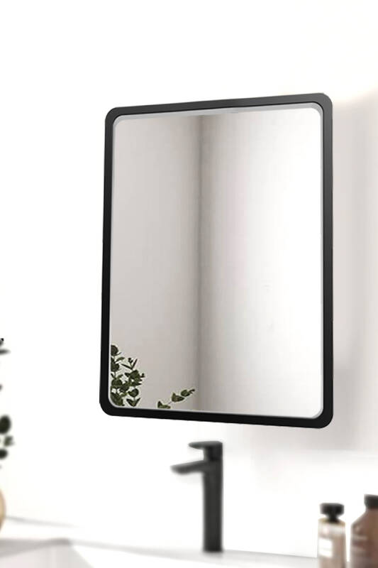 Moliette Yapışkanlı 5'li Banyo Aksesuar Seti - Antrasit - 4