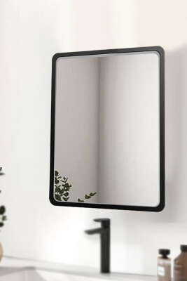 Moliette Yapışkanlı 5'li Banyo Aksesuar Seti - Siyah - 4