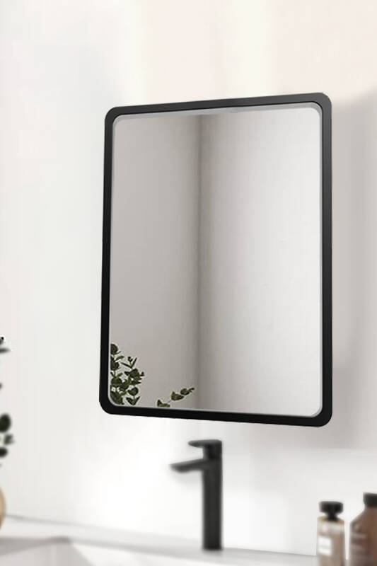 Moliette Yapışkanlı 5'li Banyo Aksesuar Seti - Siyah - 4