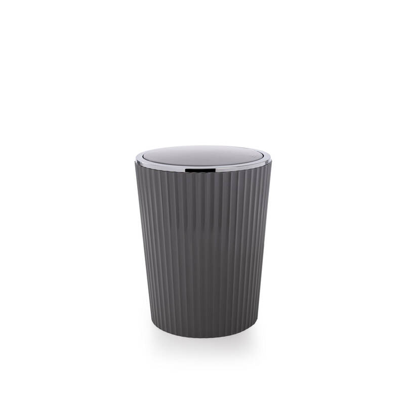 Nely Çöp Kovası-Gri - 5