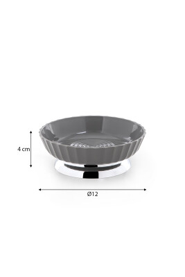 Nely Katı Sabunluk Gri - 3