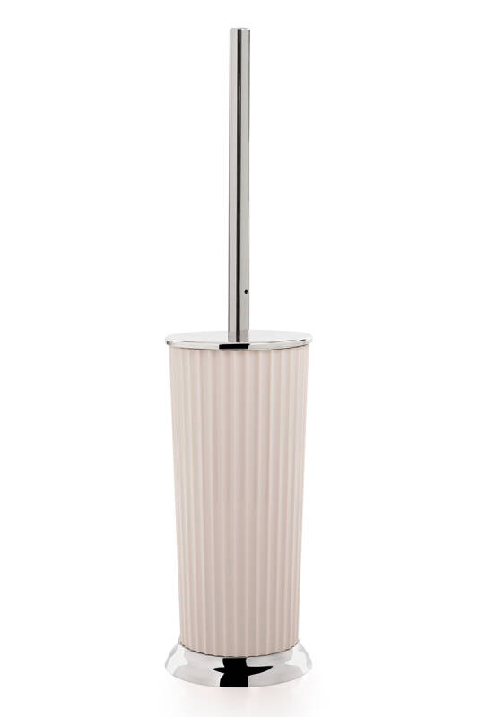Nely Wc Fırça Bej-Krom Kaplama - 1