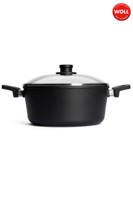Nowo Titanium Kaplama Derin Tencere 28 CM - Derinlik 12 CM Indüksiyon - Woll