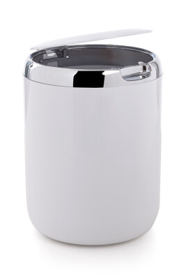Pasifik 3 Litre Çöp Kovası - Beyaz - Primanova (1)