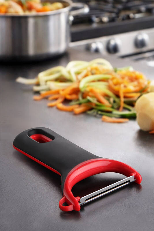 Paslanmaz Çelik Dikey Soyucu - Siyah - 1