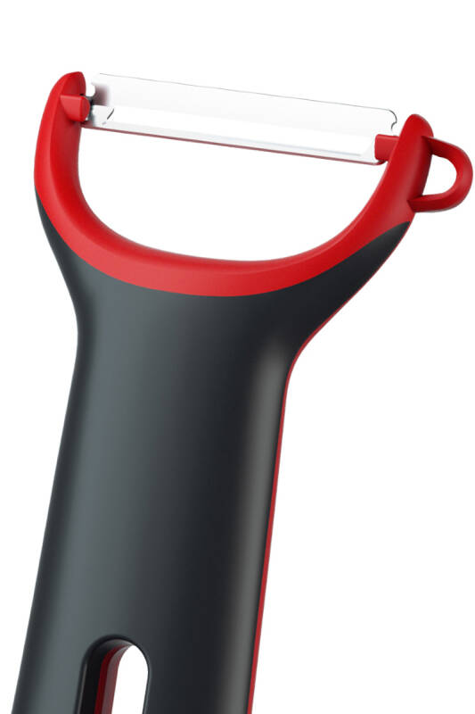 Paslanmaz Çelik Dikey Soyucu - Siyah - 4