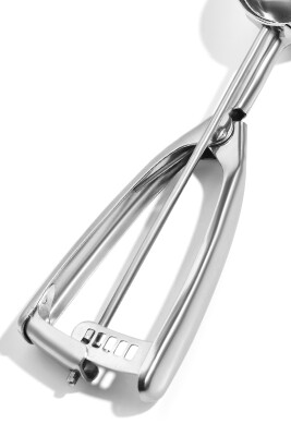 Paslanmaz Çelik Dondurma Kaşığı - Metalik - 5