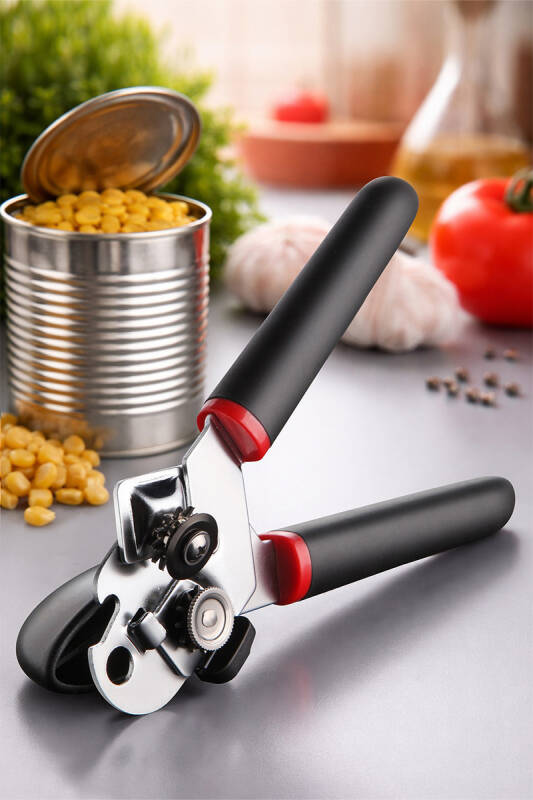 Paslanmaz Çelik Konserve Açacağı - Siyah - 1