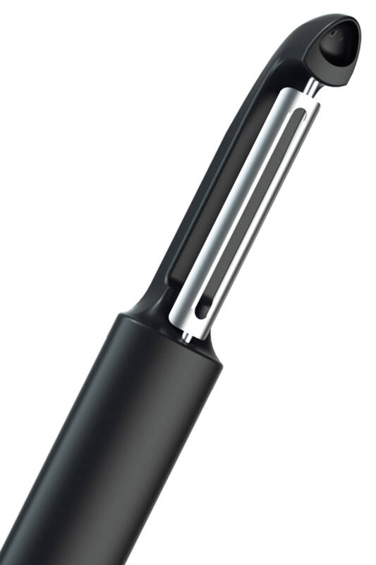 Paslanmaz Çelik Yatay Soyucu - Siyah - 4