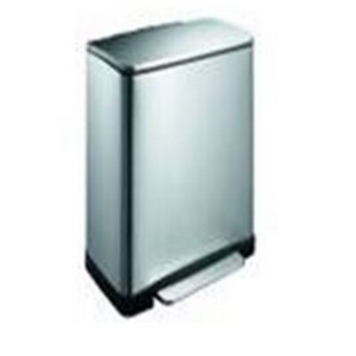 Paslanmaz Çelik Softclose Pedallı Banyo Mutfak Ofis Çöp Kovası Inox 20 Lt - Primanova