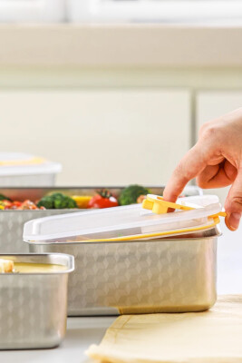 Perfect Seal Paslanmaz Çelik Saklama Kabı 1650 ML - Neoflam (1)