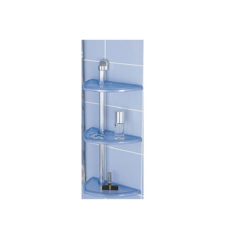 BANYO RAF SETİ (FUTURA) ŞEFFAF MAVİ - 1