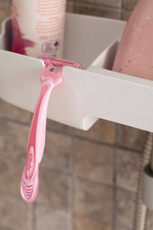 Drippy Banyo Duş Rafı - Beyaz - 4