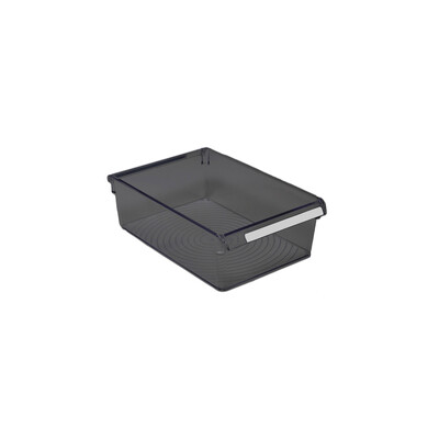 Buzdolabı Içi Organizer Dolap Içi Düzenleyici Raf Ps 325*205*100 Mm Şeffaf Siyah - 1