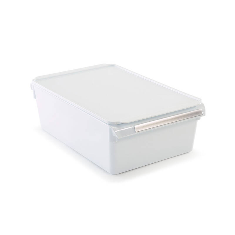 Kapaklı Banyo Mutfak Düzenleyici Raf Ps 325*205*100 Mm Beyaz - 5