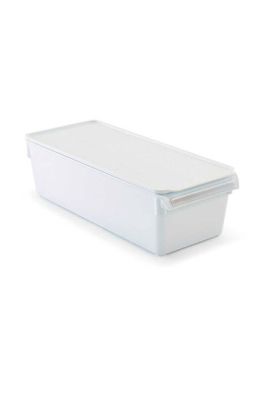 Kapaklı Banyo Mutfak Düzenleyici Raf Ps 360*150*100 Mm Beyaz - 1
