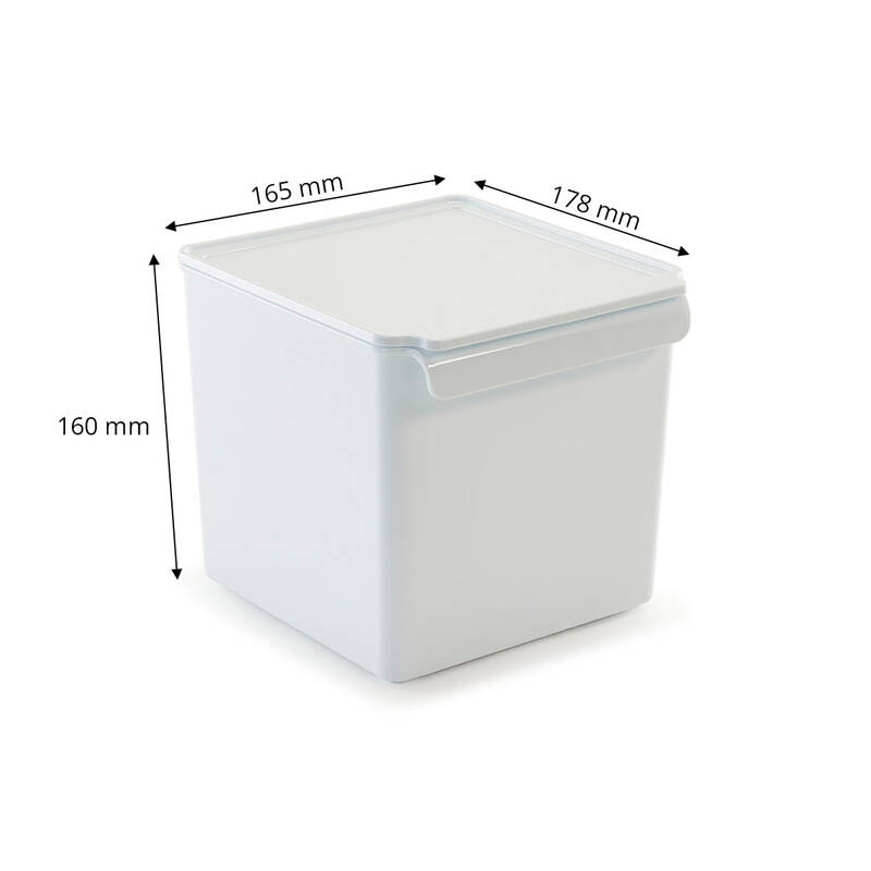 Kapaklı Banyo Mutfak Düzenleyici Beyaz 165*178*160 Mm - 8