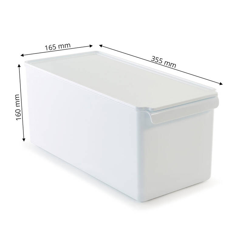Kapaklı Banyo Mutfak Düzenleyici Beyaz 165*355*160 Mm - 8