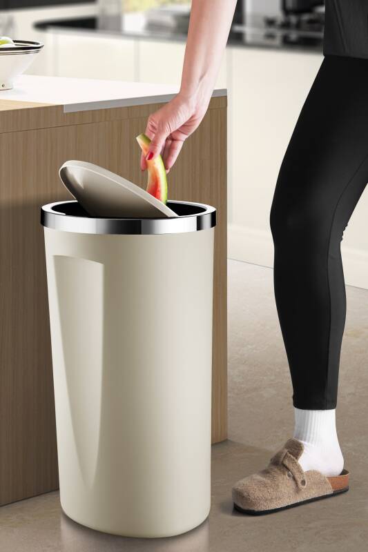 Lenox 35 LT Çöp Kovası - Bej - 2
