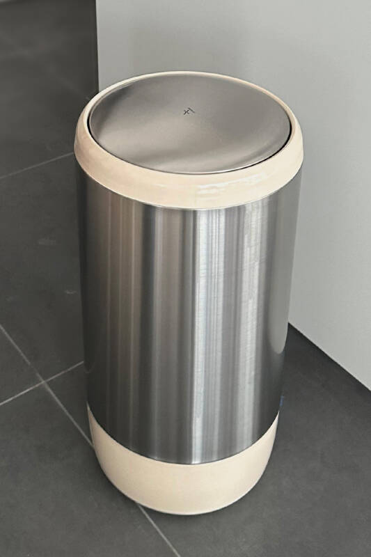 Lima 30 Lt Banyo Mutfak Ofis Çöp Kovası Bej - 1