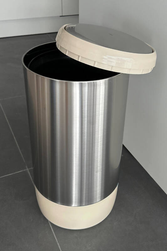 Lima 30 Lt Banyo Mutfak Ofis Çöp Kovası Bej - 4