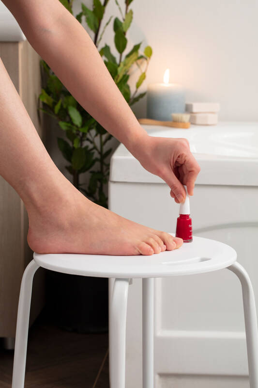 Banyo Tabure Beyaz - 4
