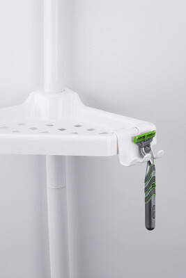 Banyo Köşe Rafı Beyaz - 6