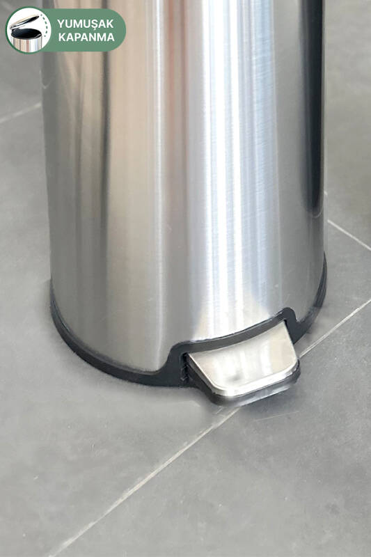 Cigo Pedallı Çöp Kovası 20 Lt İç Kısım Siyah - 7