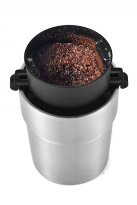 Portatif Paslanmaz Çelik Kahve Makinası Şarjlı - Siyah - 6