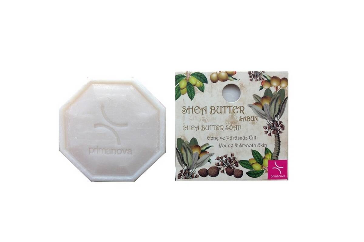 Primanova - PRIMANOVA SHEA BUTTER ÖZLÜ DOĞAL SABUN 125g