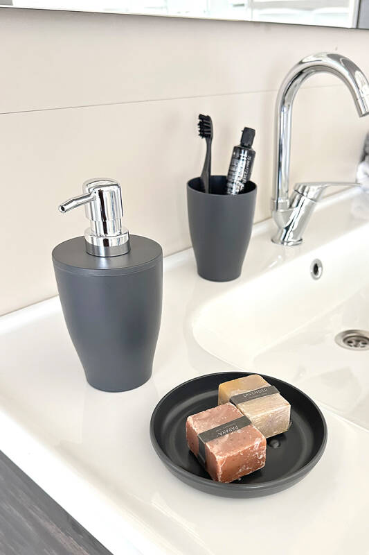 Pure 3Lü Banyo Seti-Gri - 1