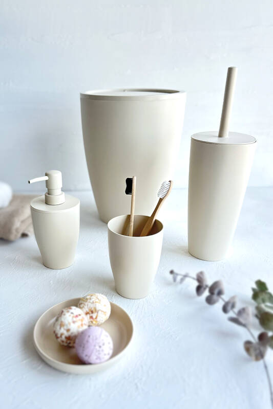 Pure 5'li Banyo Seti - Bej - 1