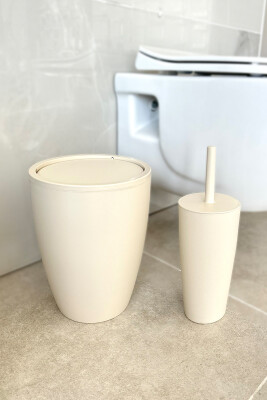 Pure 5'li Banyo Seti - Bej - Primanova (1)