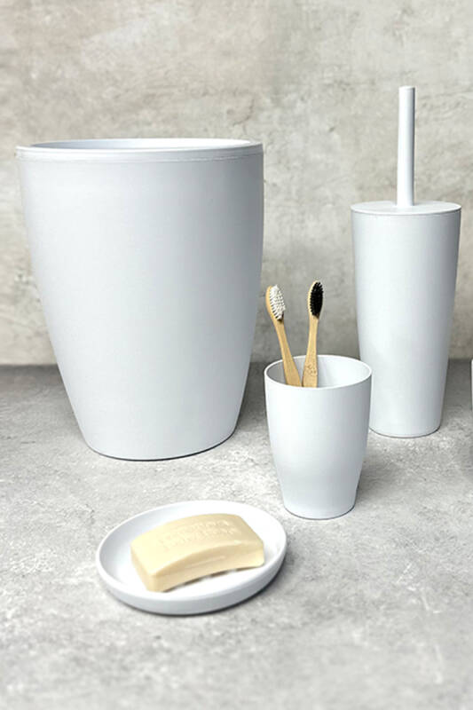 Pure Banyo Seti 5'li - Beyaz - 2