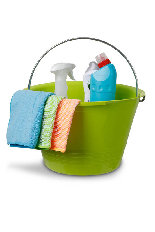 Banyo Mutfak Bahçe Çok Amaçlı 3'lü Saplı Kova Seti - Yeşil - 2