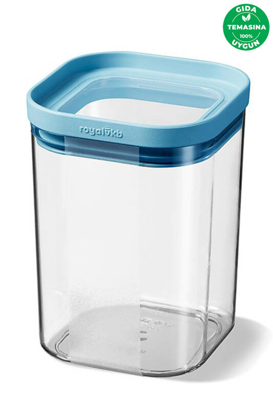 Seoul Kuru Gıda Saklama Kabı 1200 ML - 11 x 11 x 16 CM - 1