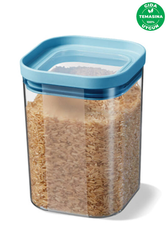 Seoul Kuru Gıda Saklama Kabı 1200 ML - 11 x 11 x 16 CM - 2