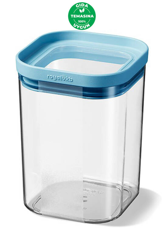 Seoul Kuru Gıda Saklama Kabı 1200 ML - 11 x 11 x 16 CM - 1