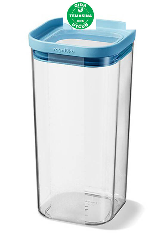 Seoul Kuru Gıda Saklama Kabı 1800 ML - 12 x 12 x 23 CM - 1