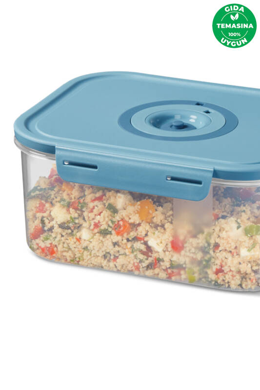 Seoul Taze Ürün Saklama Kabı 1300 ML - 20 x 14 x 9 CM - 2