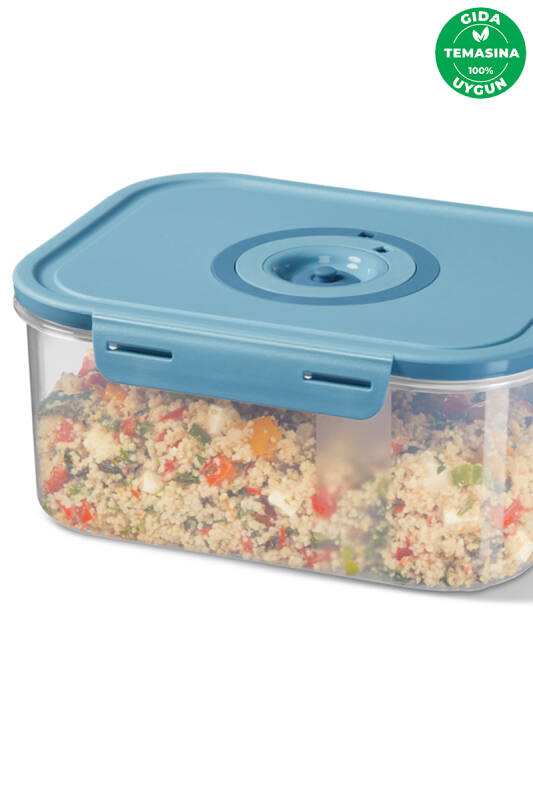 Seoul Taze Ürün Saklama Kabı 2500 ML - 22 x 16 x 11 CM - 2