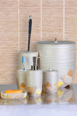 Seyşel Banyo Seti 5'li - Primanova