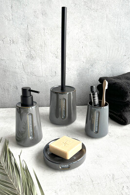 Taper 4'lü Banyo Seti - Primanova