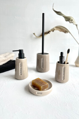 Taper 4'Lü Banyo Seti - Primanova